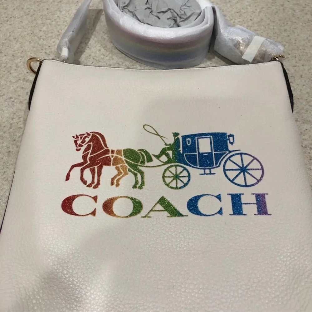 COPY - Coach Rainbow Crossbody Bag - Picture 1 of 8